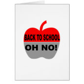 Back To School Oh No (Front)