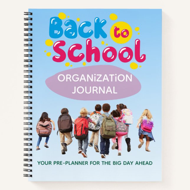 Back-To-School Organizational Journal (Front)