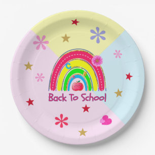 Back To School Paper Plates