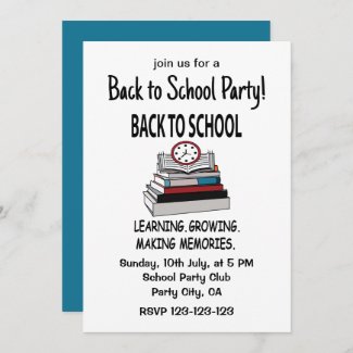 Back To School Party Celebration Back To School