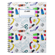 Back to School pattern Personalized name