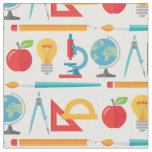 Back To School Pattern - Teacher Education Fabric