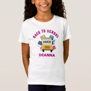 Back to School Personalized custom kids' T-Shirt