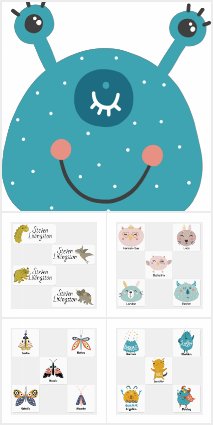 Back to School Personalized Labels and Stickers