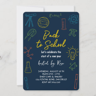 Back to School Picnic Celebration Invitation