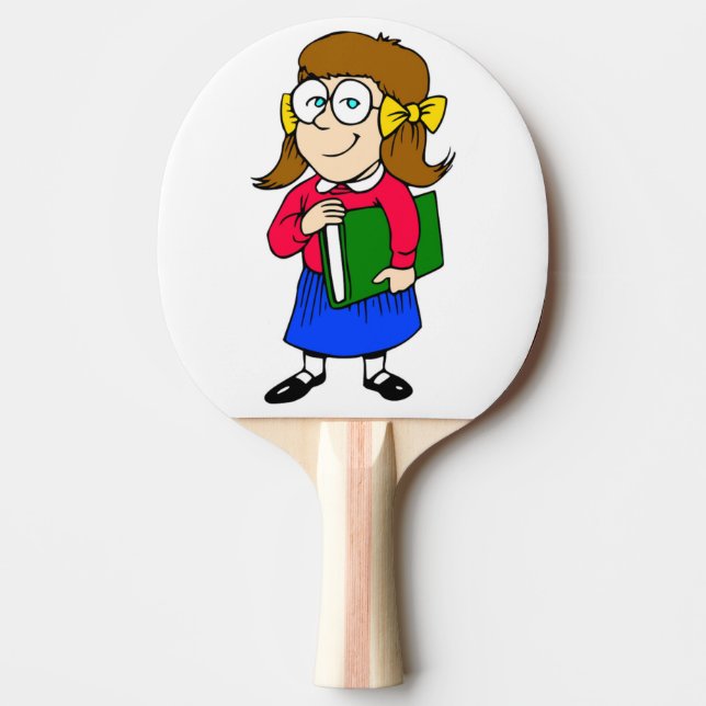 BACK TO SCHOOL PING PONG PADDLE (Front)