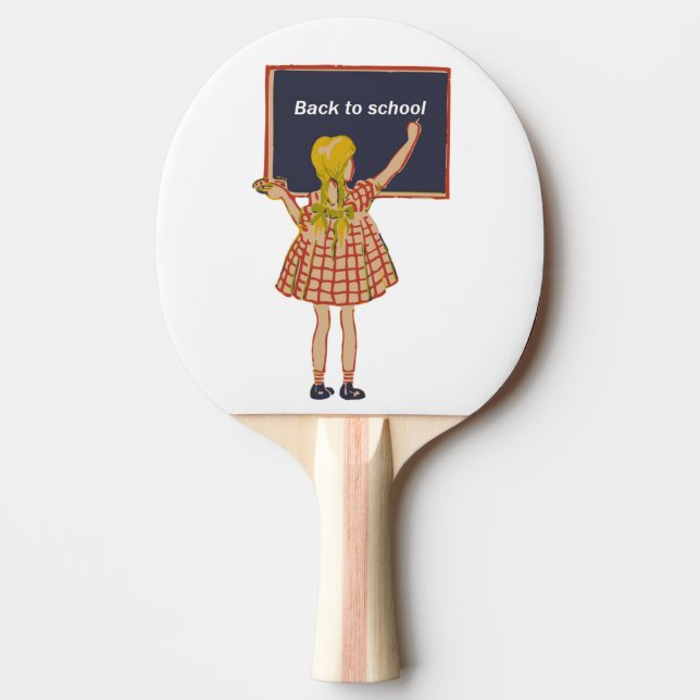 BACK TO SCHOOL Ping-Pong PADDLE (Front)