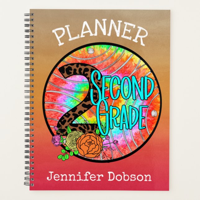 Back to school planner for second grade (Front)