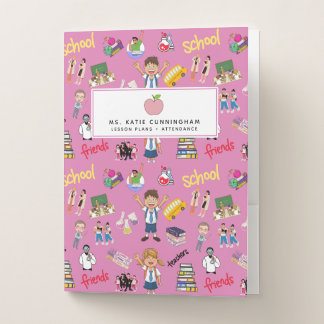 Back To School Pocket Folder