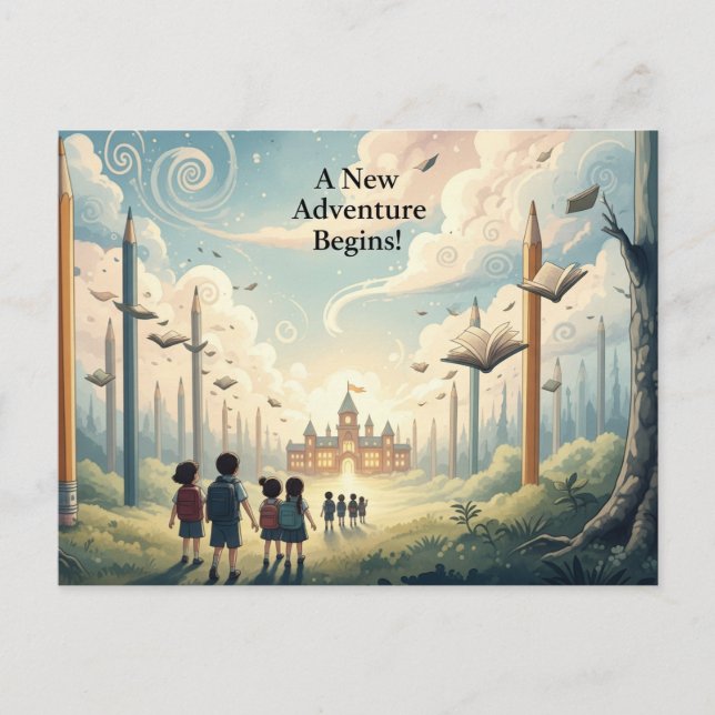 Back to School Postcard (Front)