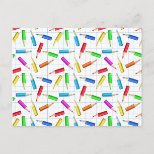 Back To School Postcard