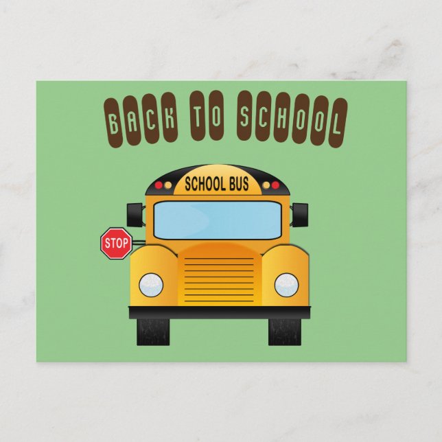 BACK TO SCHOOL POSTCARD (Front)