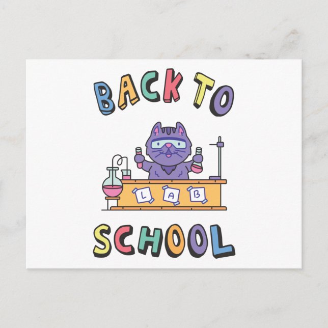 Back to school postcard (Front)