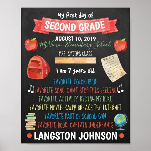 Back to School Poster