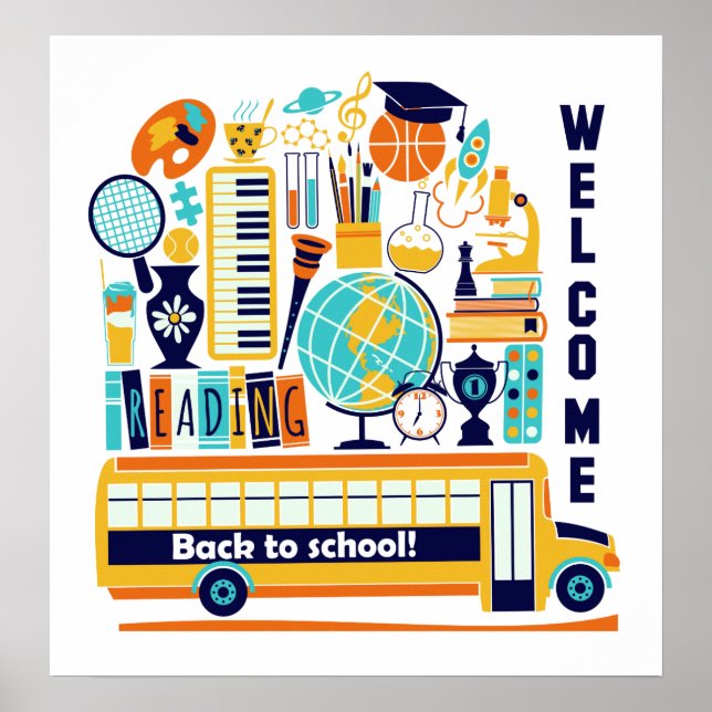 Back to School poster (Front)