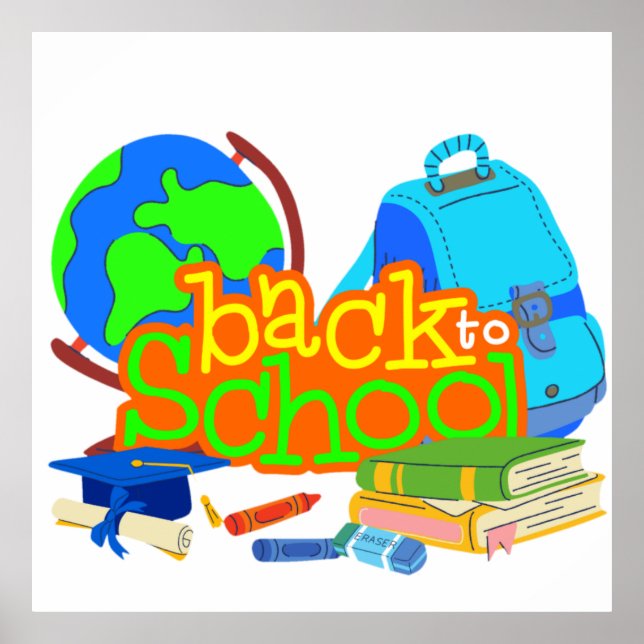 Back to School Poster (Front)