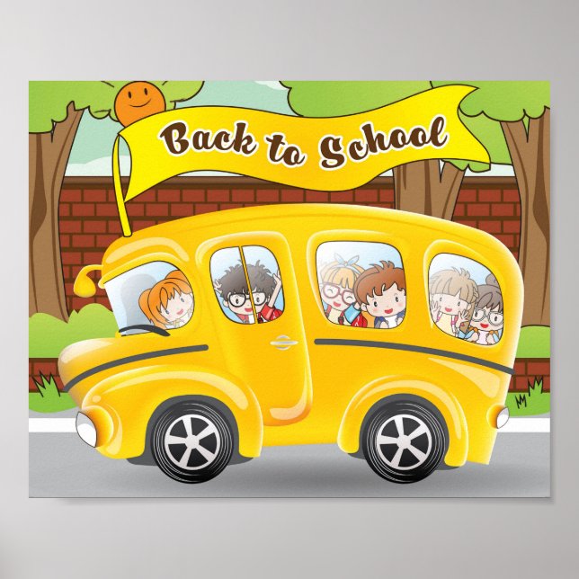 Back To School  Poster (Front)