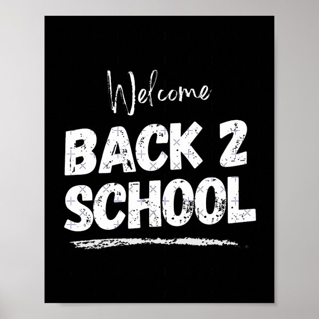 Back To School  Poster (Front)