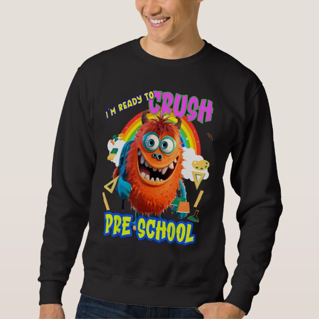 Back to School Preschool Sweatshirt (Front)