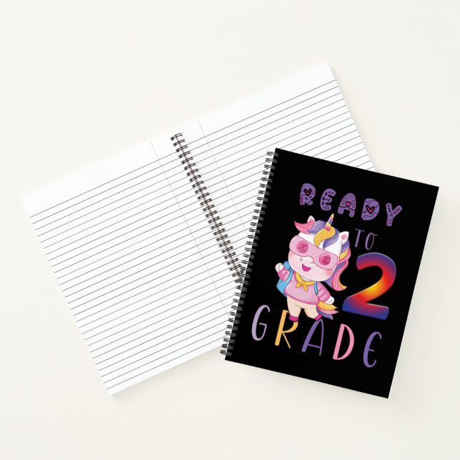Back To School, Ready To 2Th Grade Notebook (Inside)