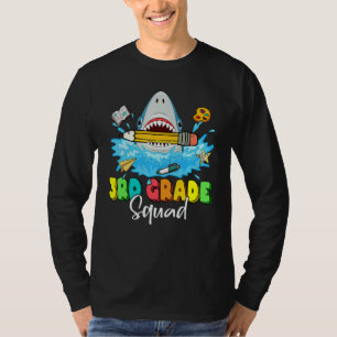 Back To School Ready To Crush 3rd Grade Squad Shar T-Shirt