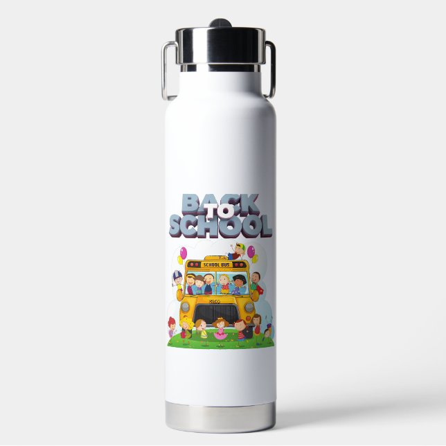 Back to School - Refreshing Water Bottle (Front)