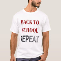 back to school repeat t-shirt