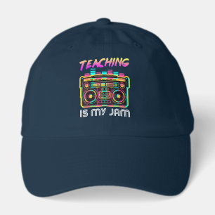 Back to School Retro Teaching is My Jam 80s Hat