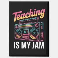 Back to School Retro Teaching is My Jam 80s