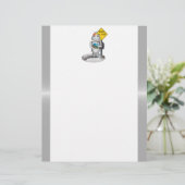 Back to School  - Robox9 on Metal Background (Standing Front)