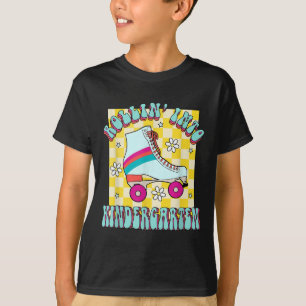 Back To School Rolling Into The Kindergarten Groov T-Shirt