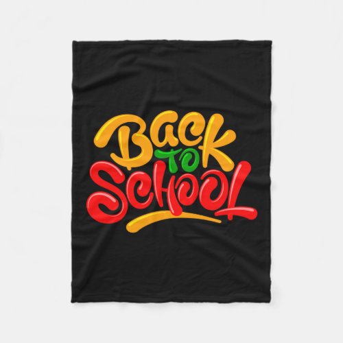 Back To School S 2022 6  Fleece Blanket