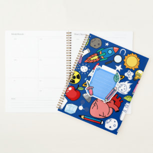 Back to school. School Stickers Planner