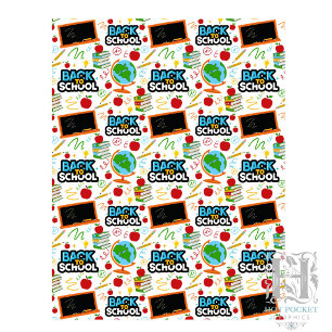 Back to School Scrapbook Paper