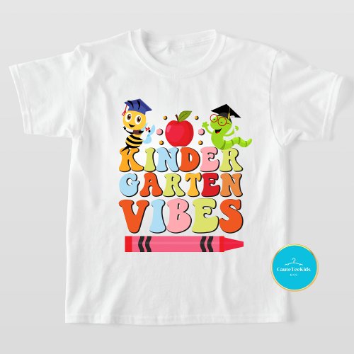 Back to School Shirt  Kindergarten Vibes T_Shirt