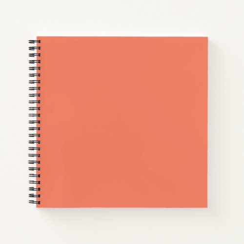 Back To School Simple Salmon Authority Spiral Notebook