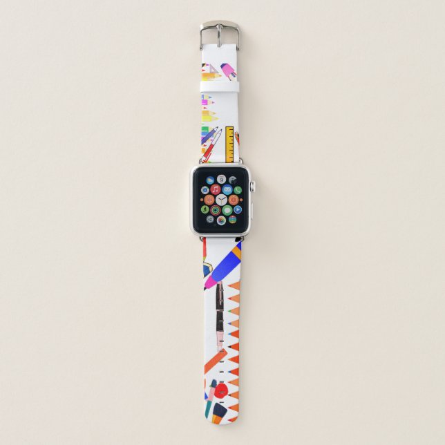 Back To School Smart Watch Band  (Front)
