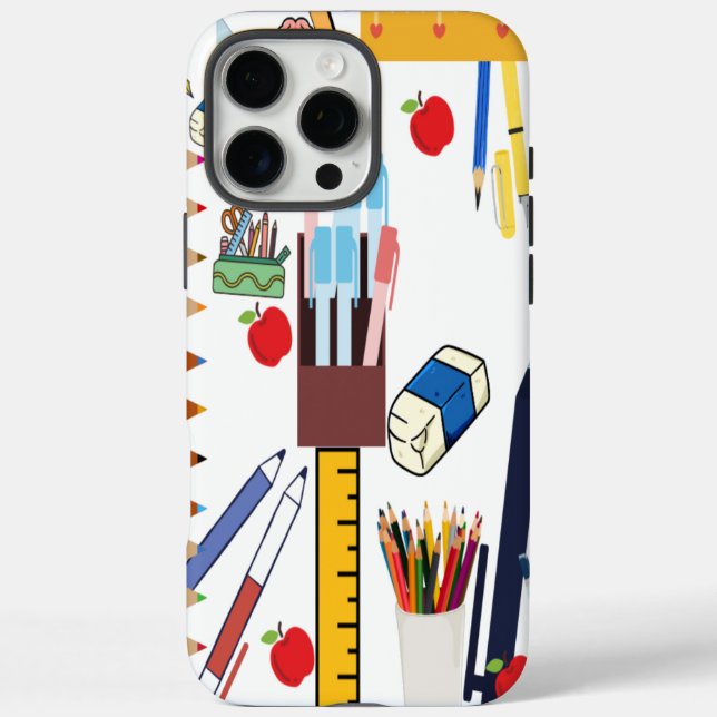 Back To School Smartphone Cover Featuring Study  (Back)