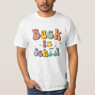 Back To School Smile Face Teach T-Shirt
