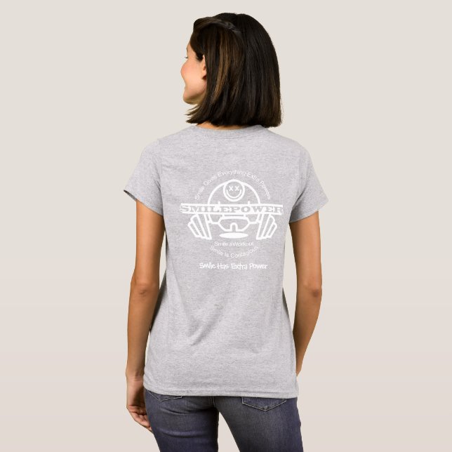 Back to school, Smile&Workout, SmilePower T-Shirt (Back Full)