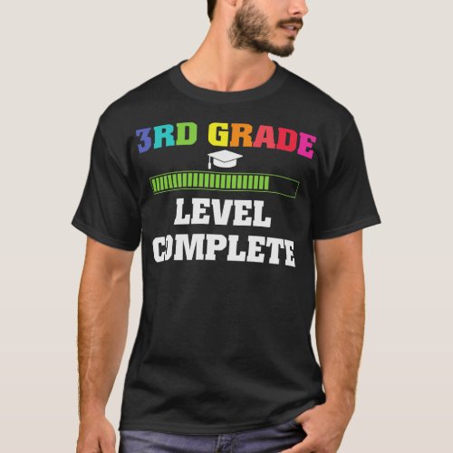 Back to school_so long 3rd grade level complete  T_Shirt