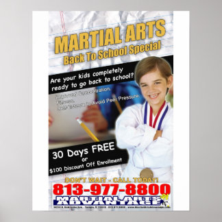 back to school special poster