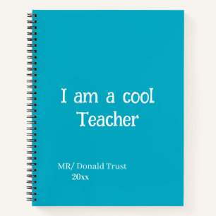 back to school Spiral Notebook