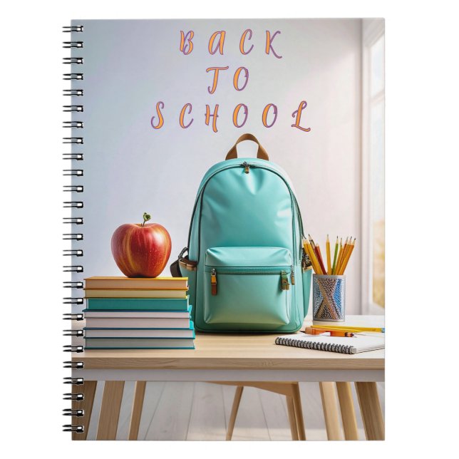 Back to School Spiral Notebook (Front)
