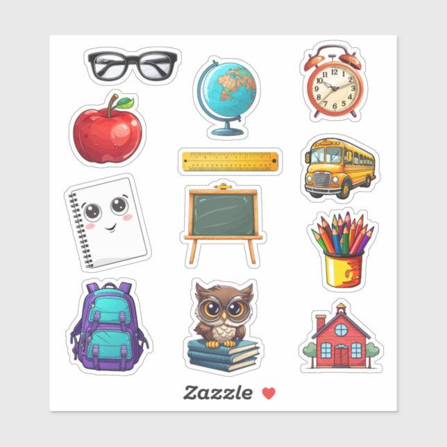 Back to School Sticker (Sheet)