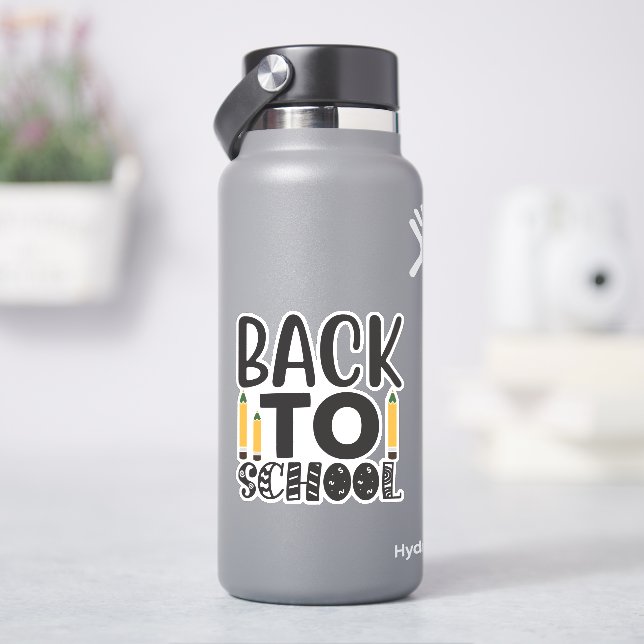 Back to School Sticker (HydroFlask)