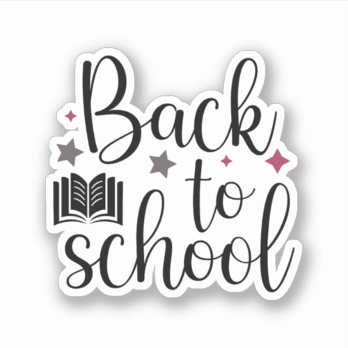 Back To School Sticker