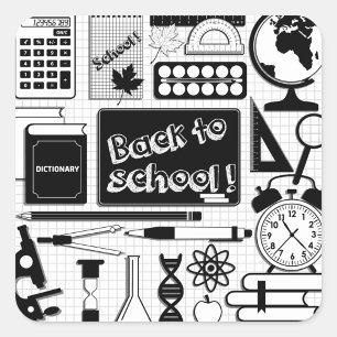 Back To School Sticker