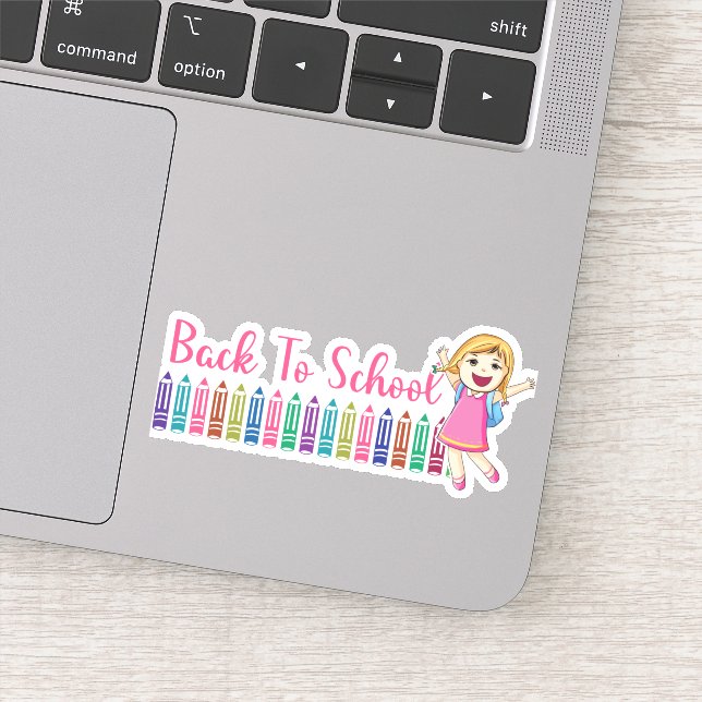 back to school sticker (Detail)