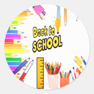 Back To School Sticker